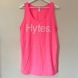 American Apparel Hytes Hot Pink Tank Top Size XL